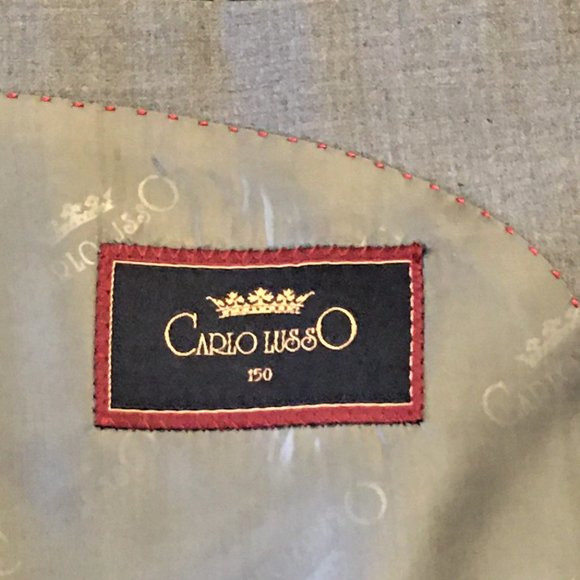 CARLO LUSSO 3-Button Vented "Aldo" Suit Jacket NWT - Picture 10 of 14